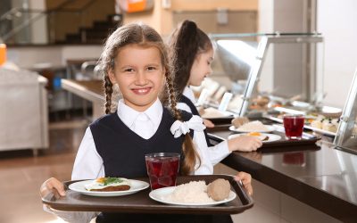 Monitoring School Cafeteria Activity While Keeping the Line Moving