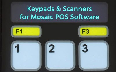 Pin Pads & Scanners for Mosaic POS Software