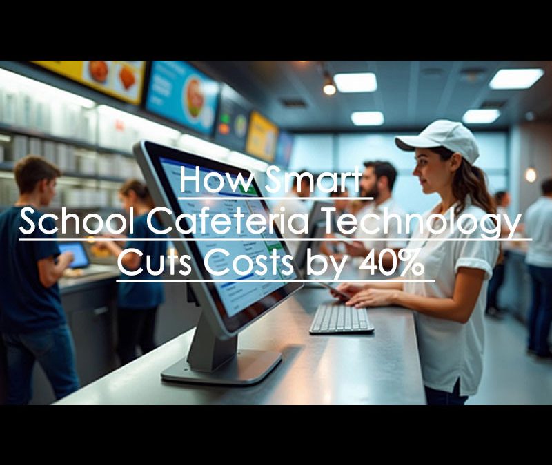 How Smart School Cafeteria Technology Cuts Costs by 40%