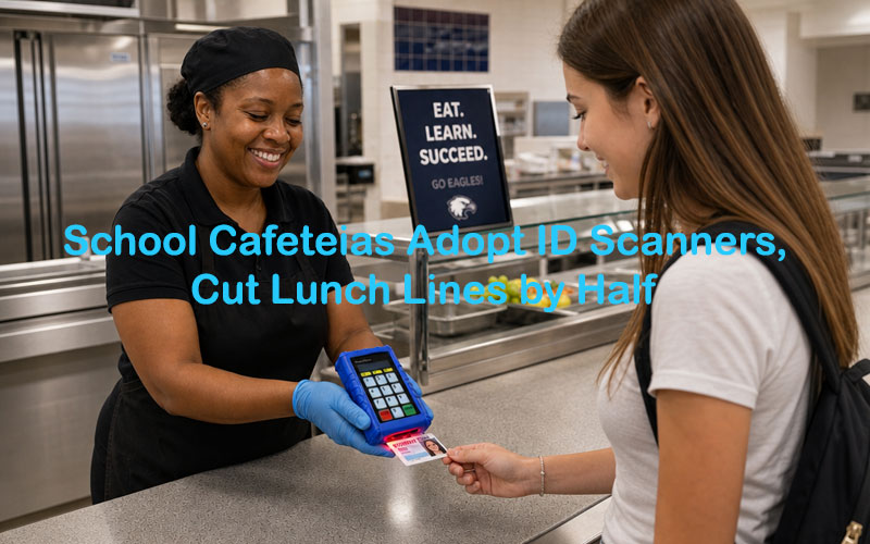 Schools Adopt ID Scanners for Cafeteria Payments, Cut Lunch Lines by Half